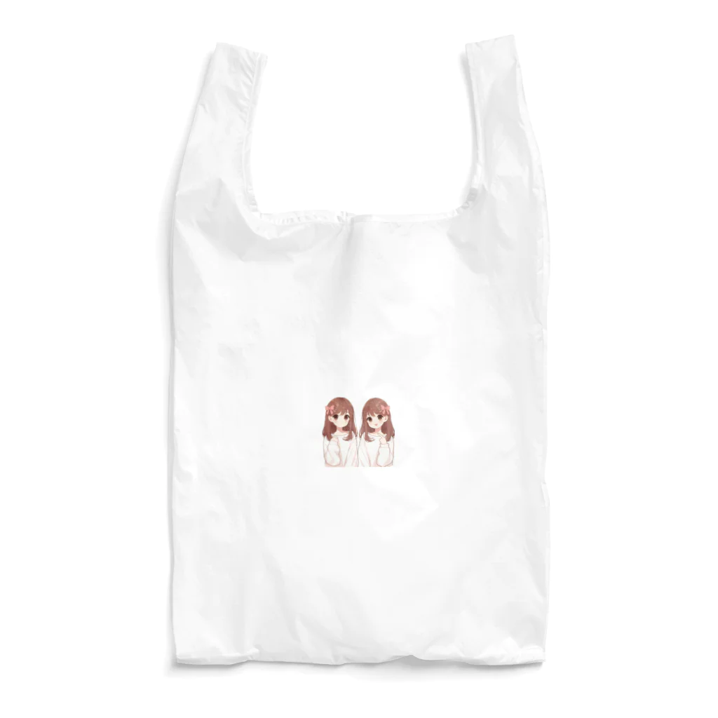 hanahanabiの双子の姉妹 Reusable Bag