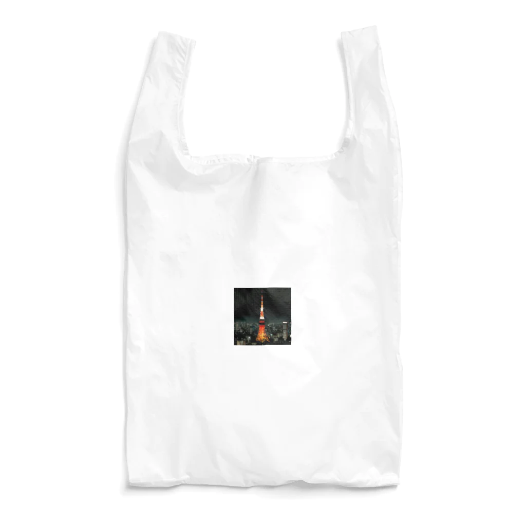 ウェブエンパイアの夜景～大都会・東京の夜～ Reusable Bag