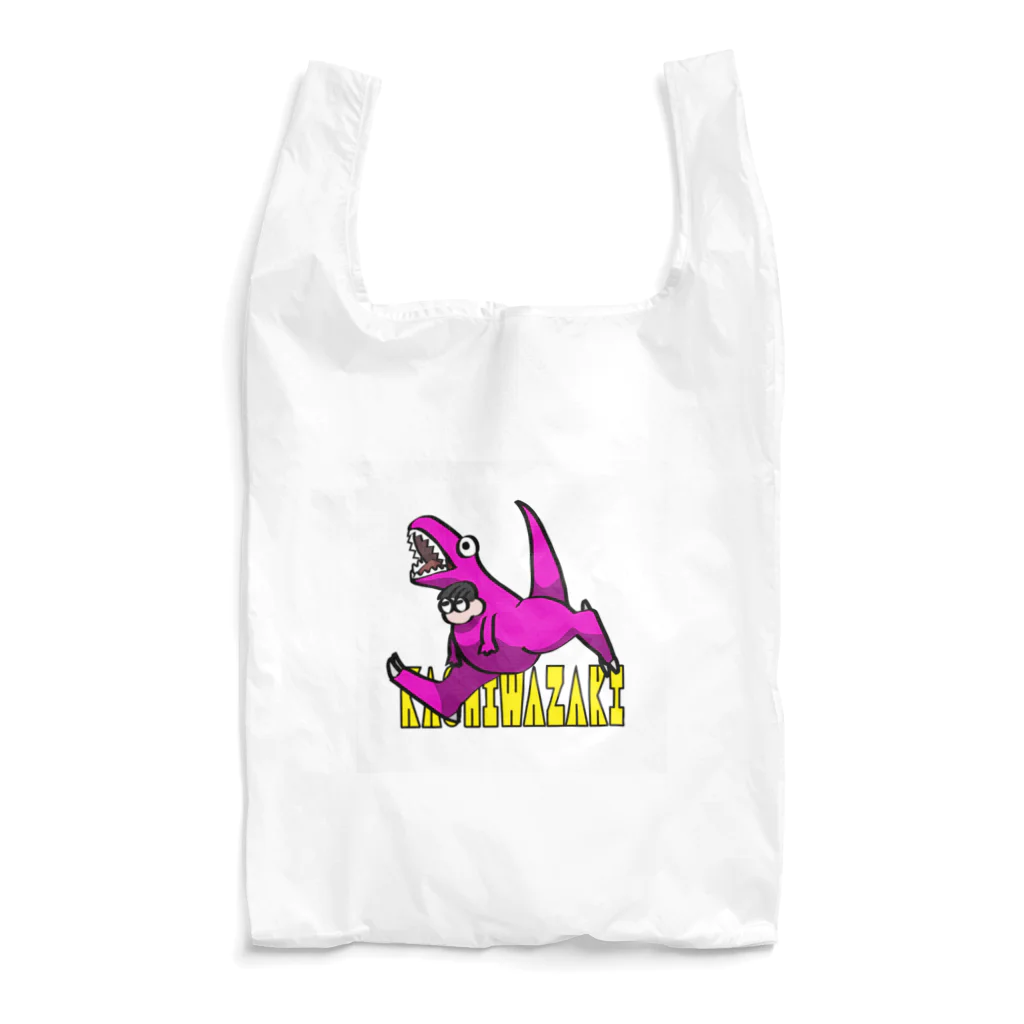 ティラノサウルスレースin柏崎のティラノサウルスレース柏崎 ピンク Reusable Bag