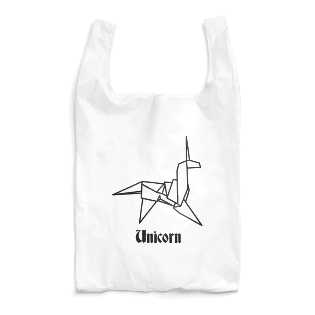 stereovisionのユニコーンの折り紙 Reusable Bag