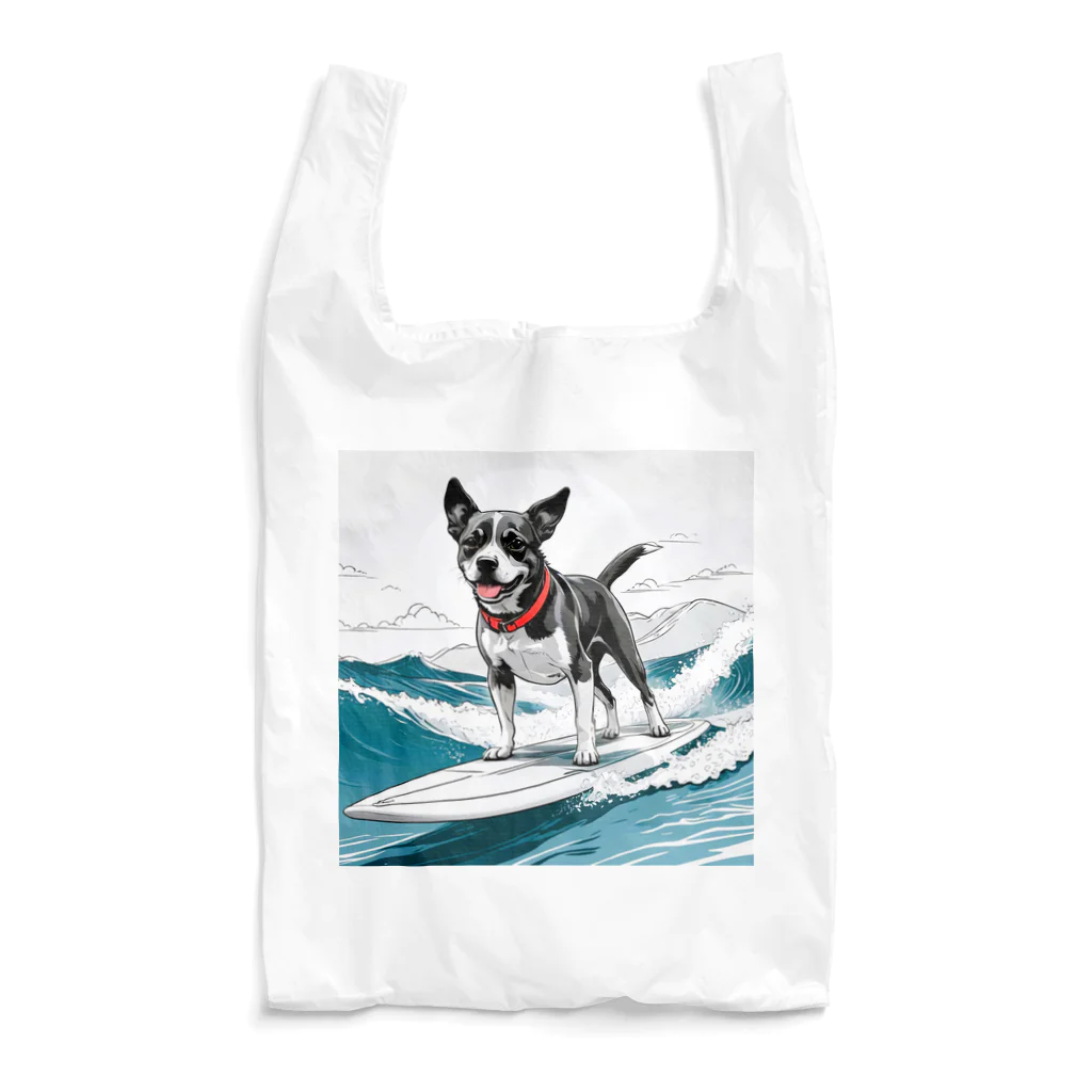 studio eizoのおいら波乗り🐕犬サーファー🏄 Reusable Bag