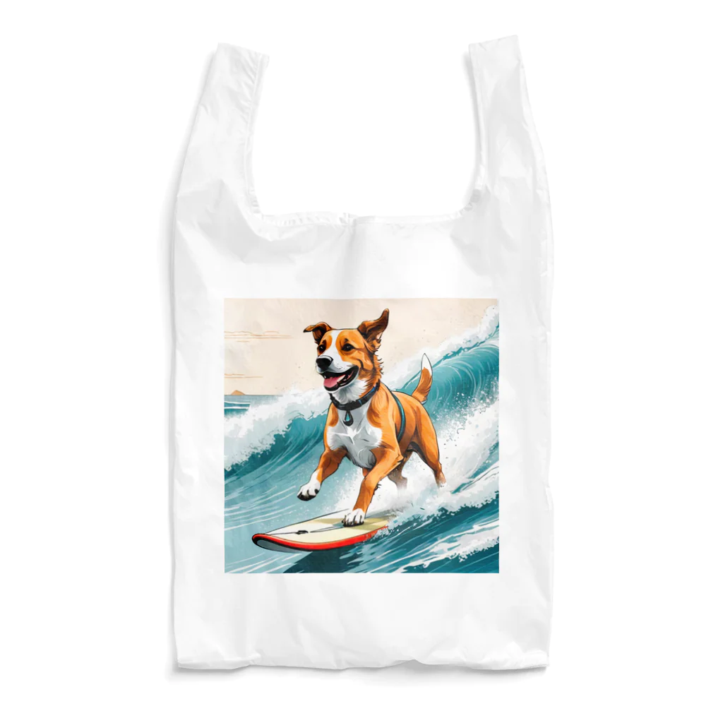 studio eizoのおいら波乗り🐕犬サーファー🏄 Reusable Bag