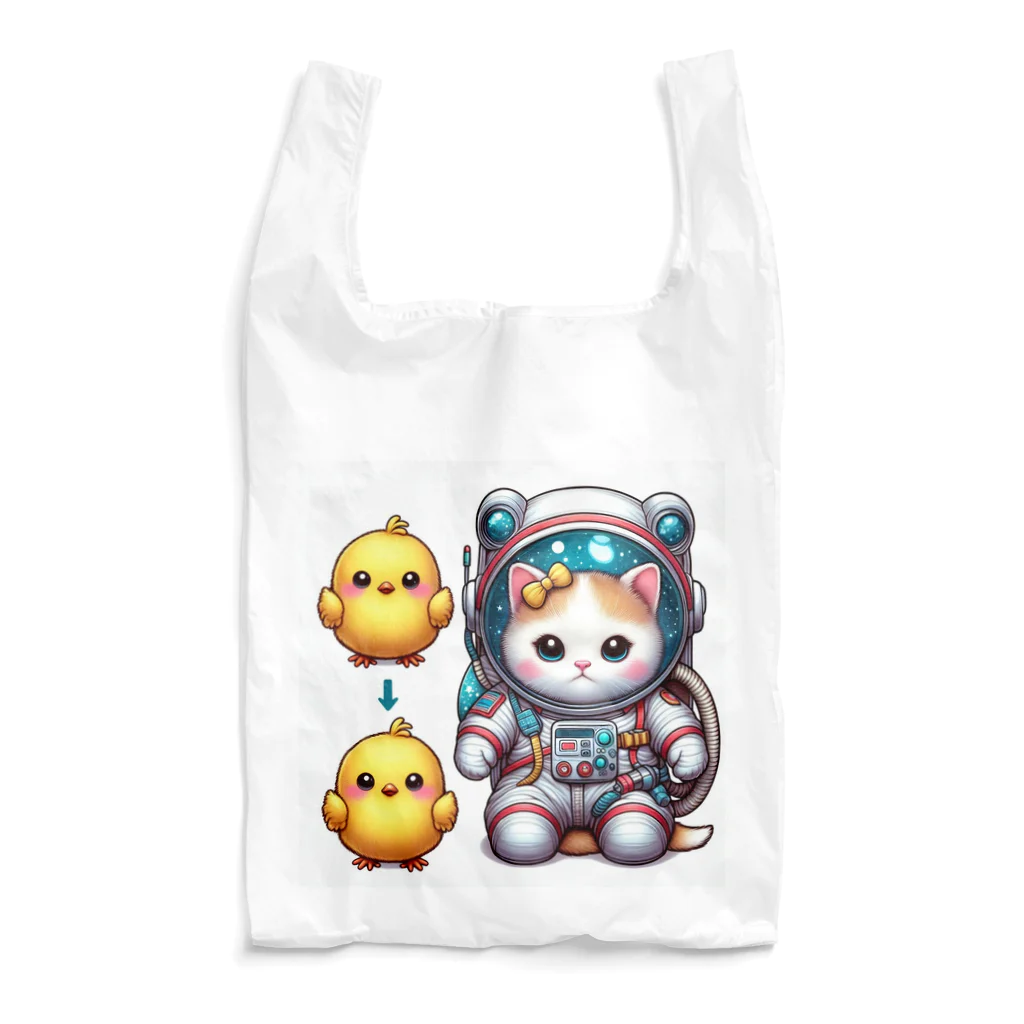 ichi_cocoのスペースキティ Reusable Bag