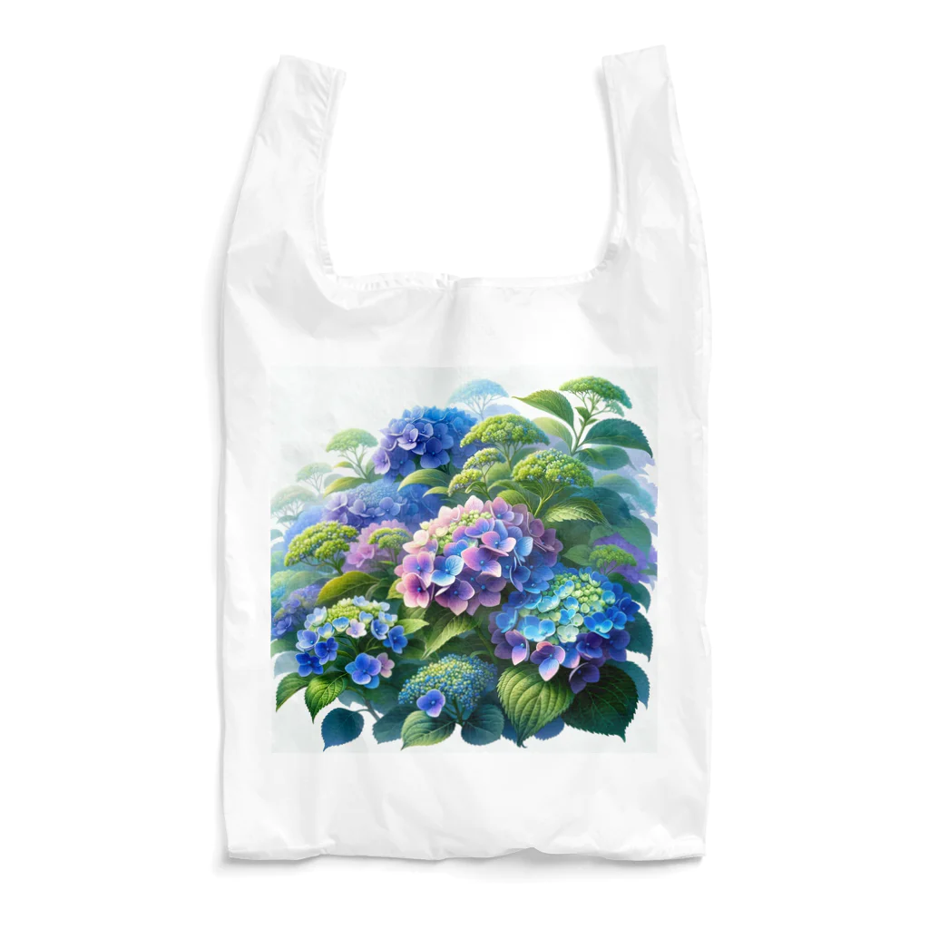 VeiledSageの紫陽花の饗宴 Reusable Bag