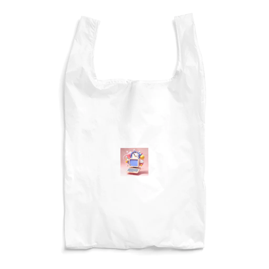 moyasi_777の時計ちゃん Reusable Bag