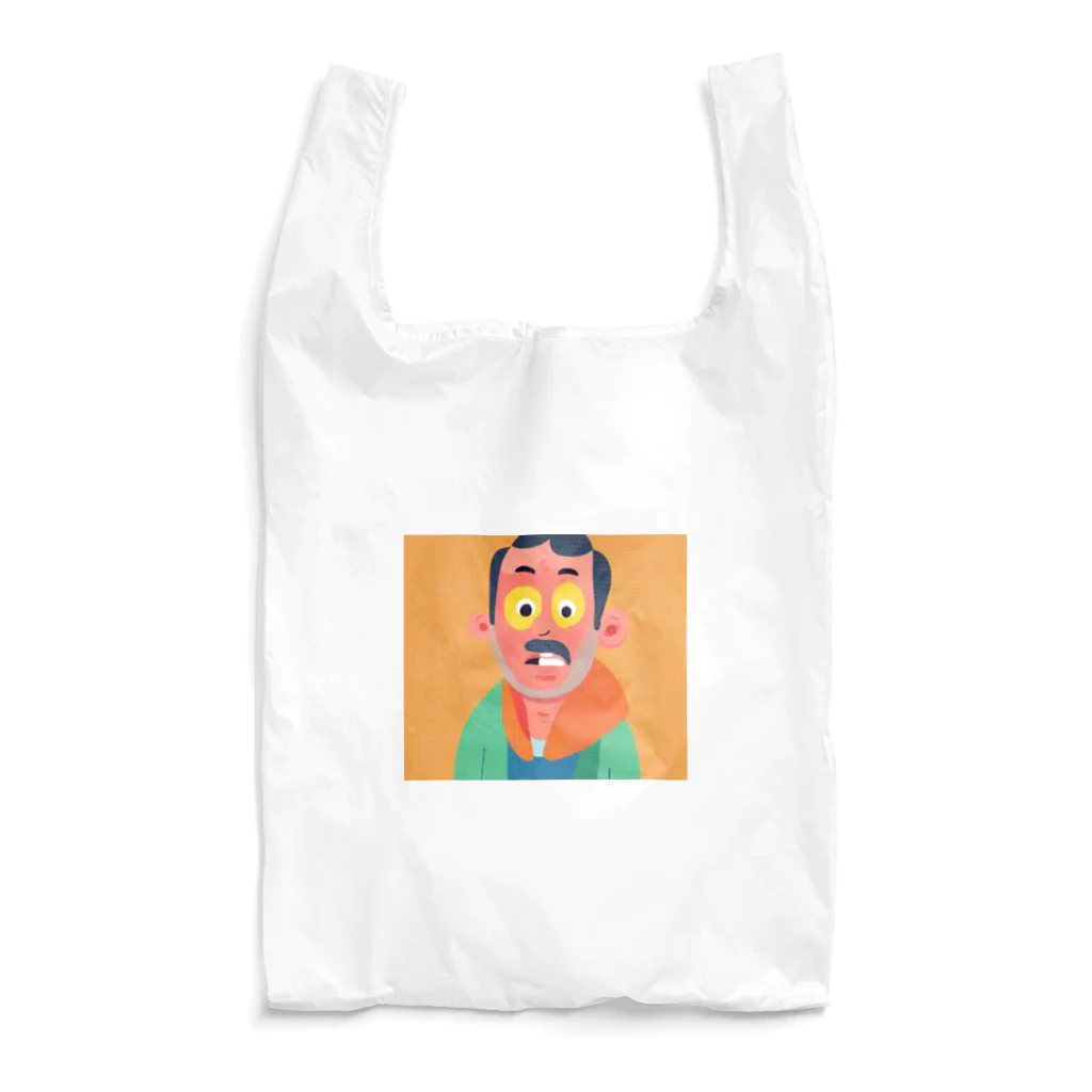 JINPACHIの努力家な男 Reusable Bag