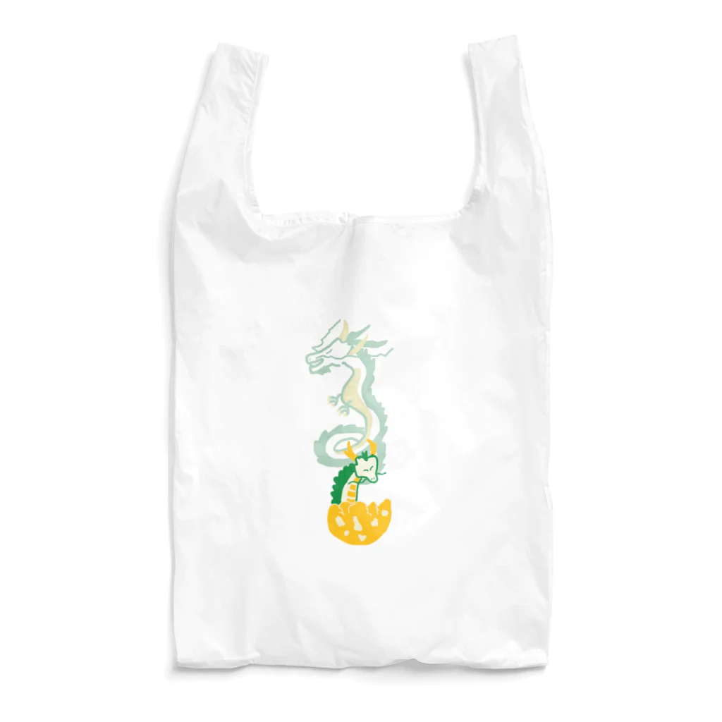 ときどき。よりみち日和。の大空を夢見る子龍 Reusable Bag