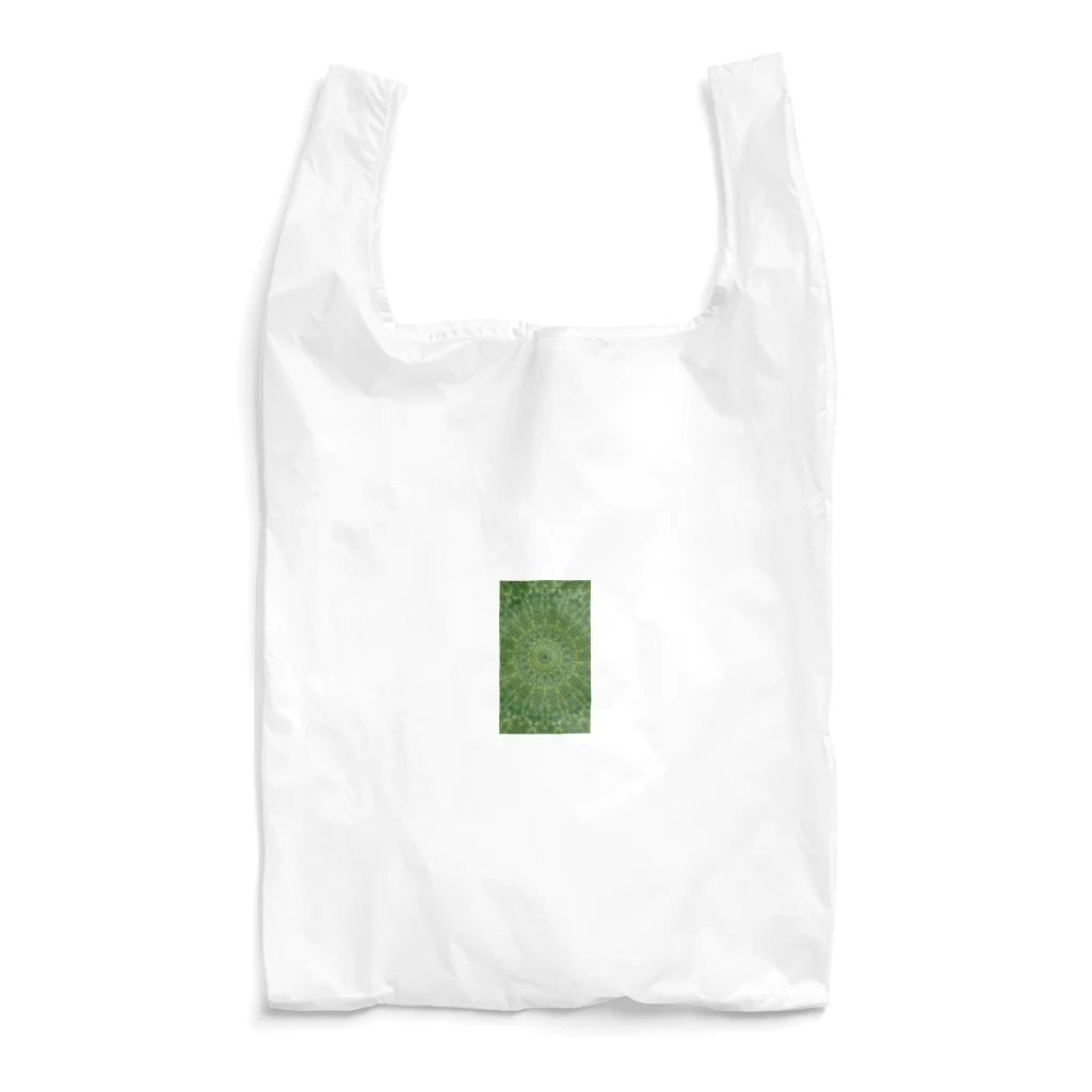 妖精と癒しの曼荼羅の緑　癒しの曼荼羅　 Reusable Bag