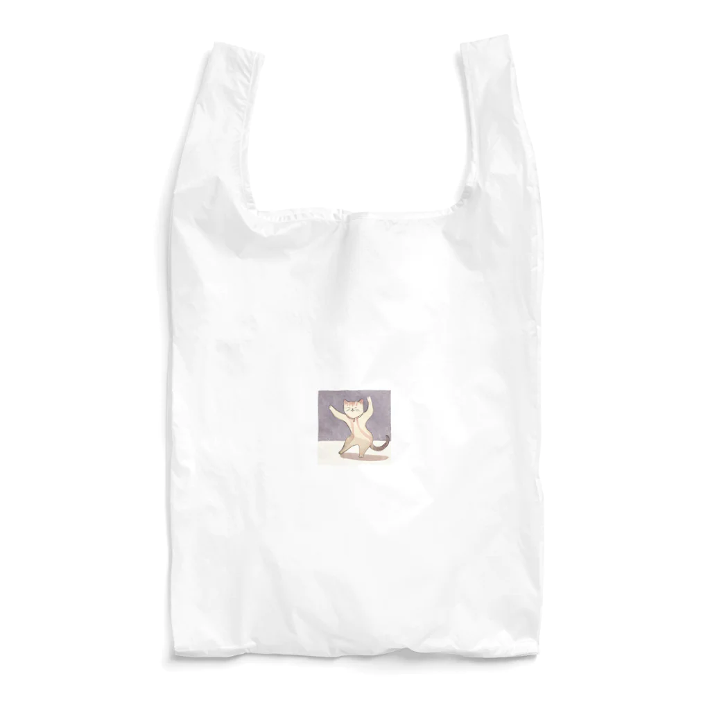 ねこやまねこじろうのおどるねこ Reusable Bag