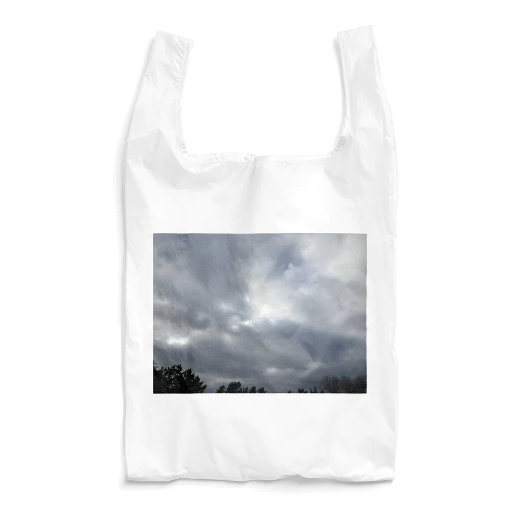 そらの4月22日　吹き荒れる風と雲 Reusable Bag