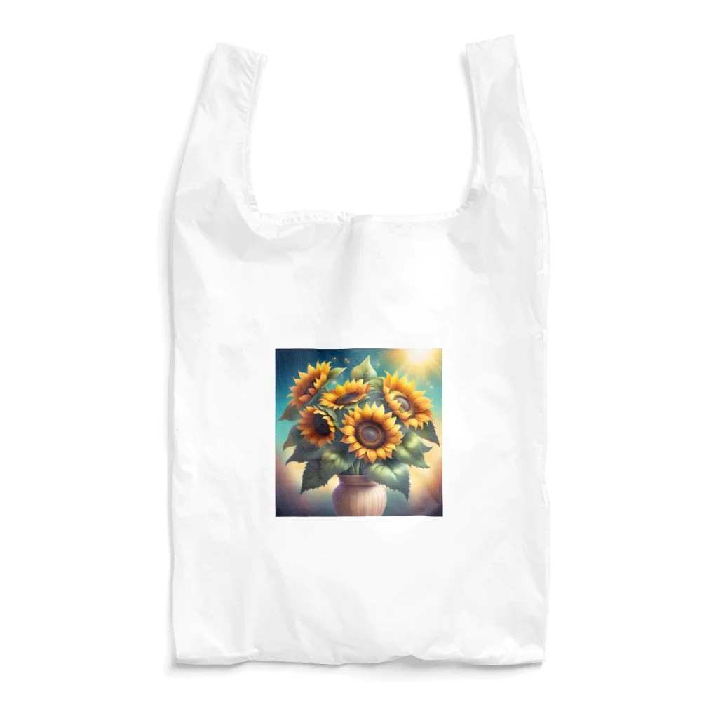 Flower Delightのひまわりの花束 Reusable Bag