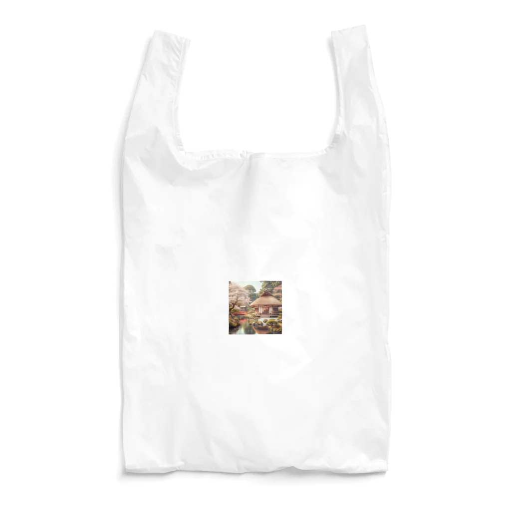 めろんグッズの日本の景色 Reusable Bag