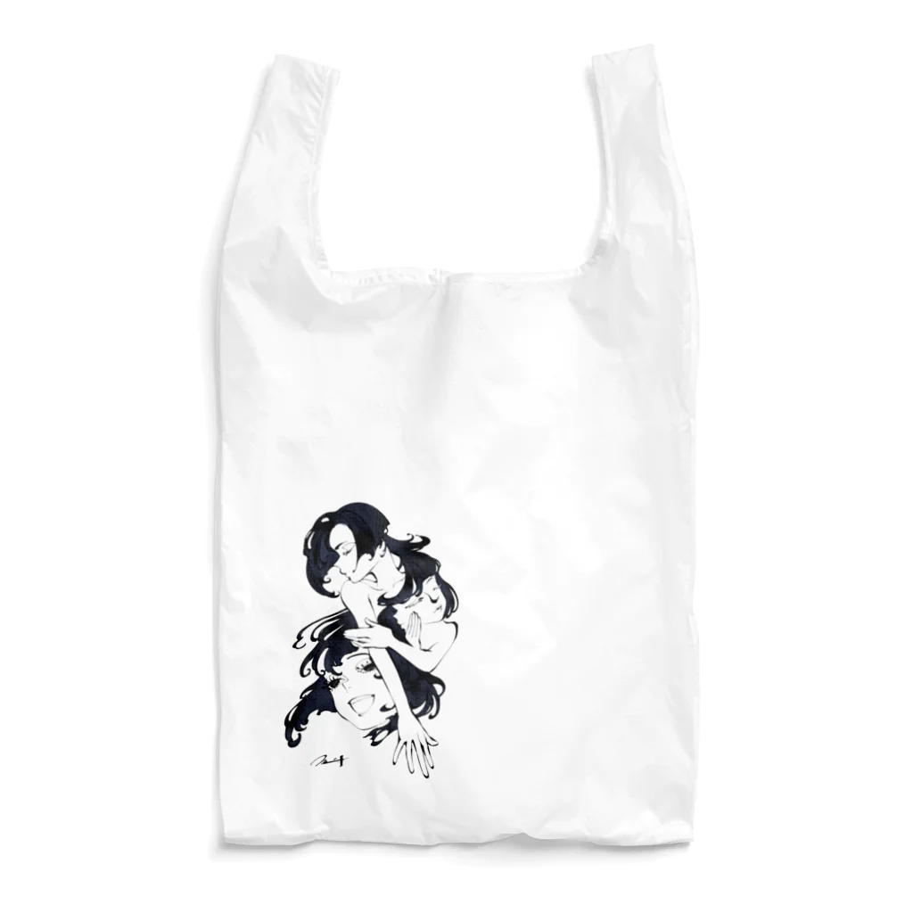 MIの人体キュビズム Reusable Bag