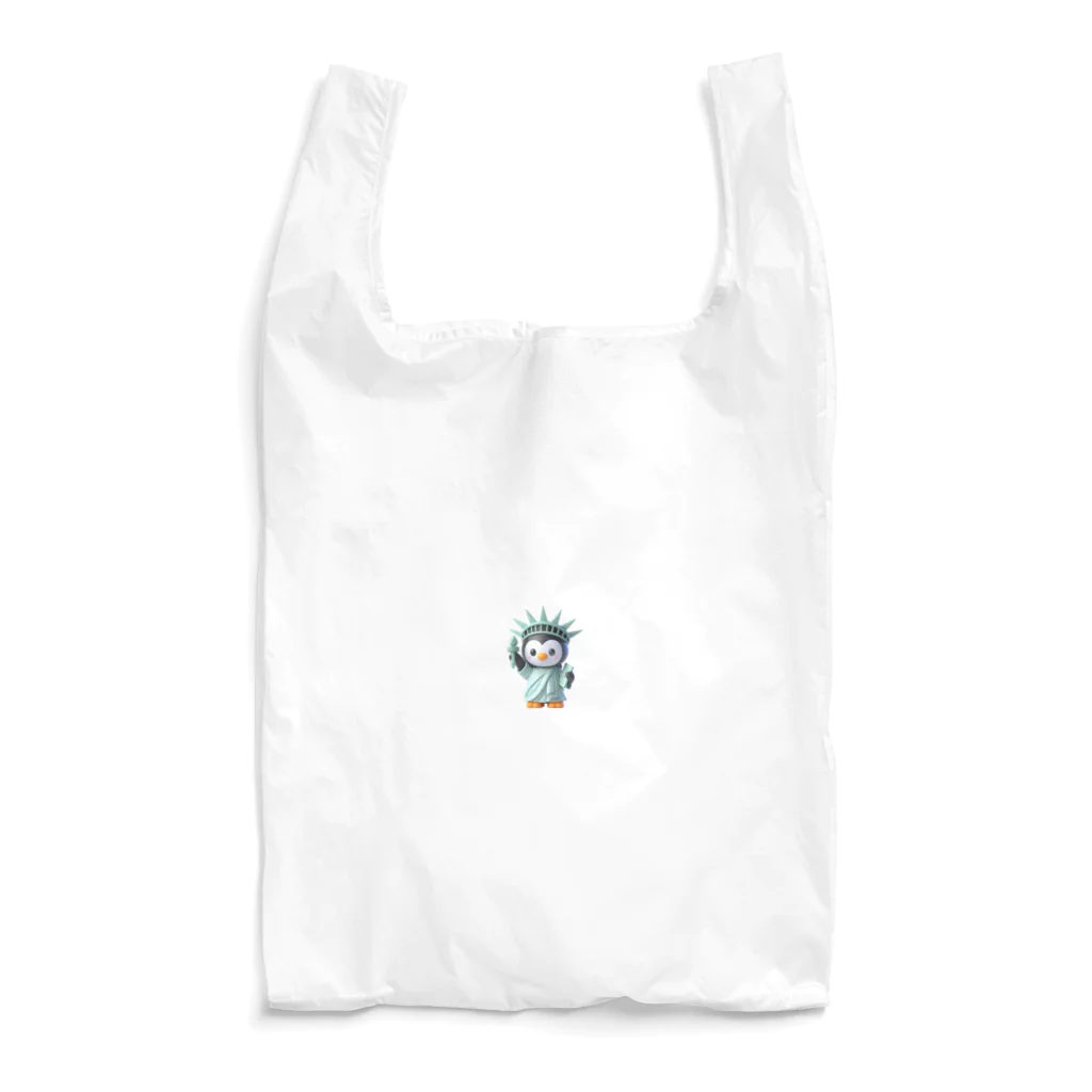 JUPITERの自由のペンギン像 Reusable Bag