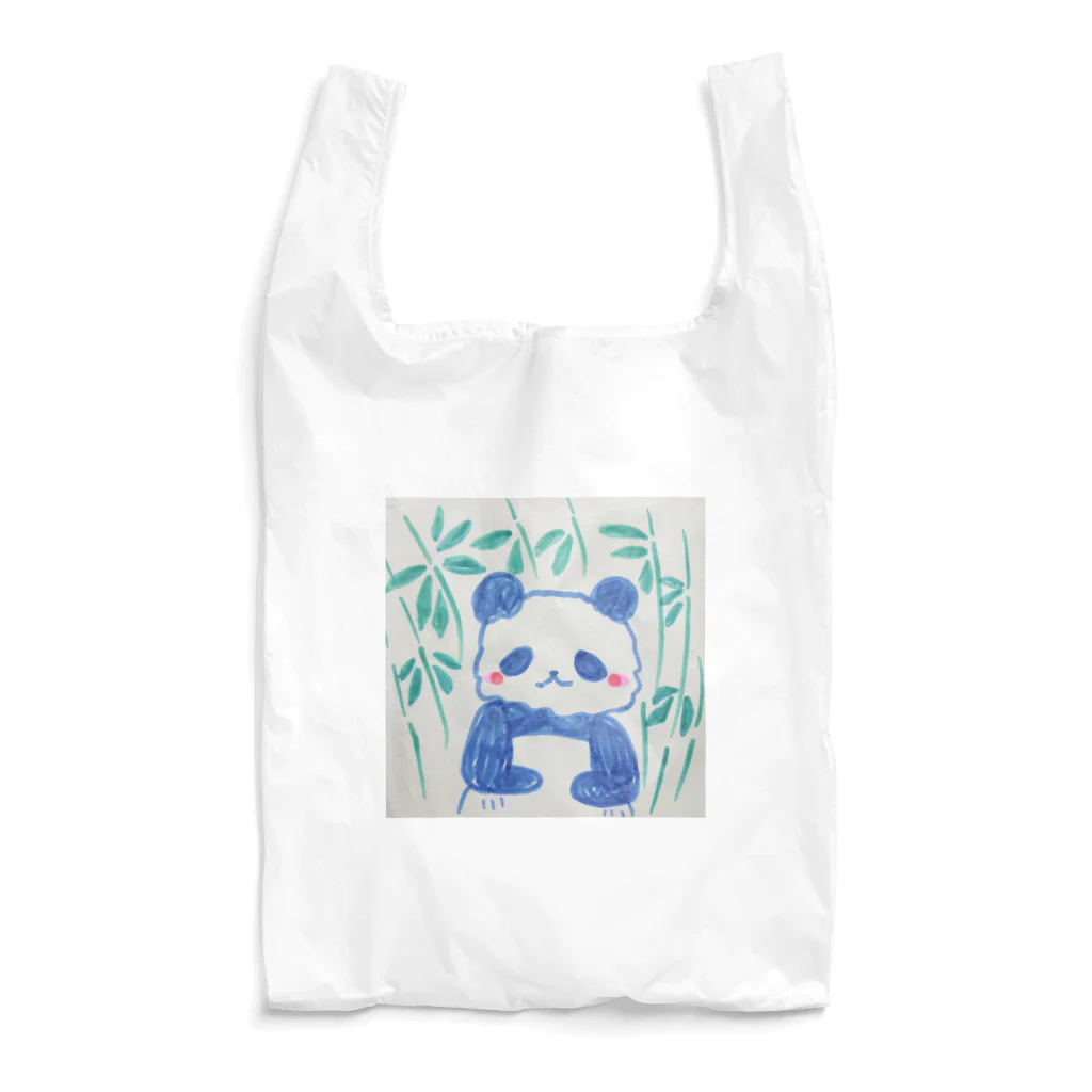 モチクマのモフモフパンダ君 Reusable Bag