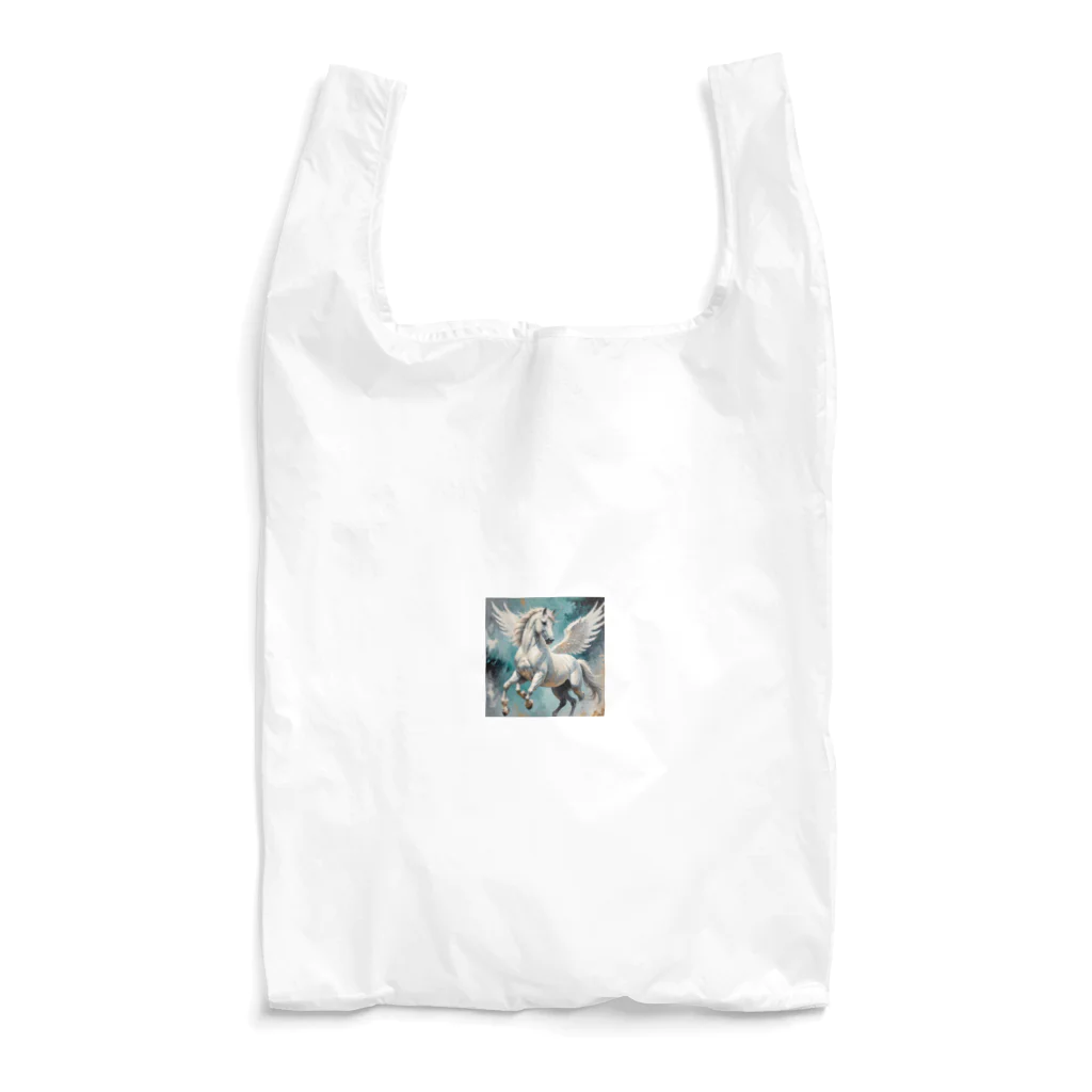 幸運グッズの美しい白馬ペガサス Reusable Bag