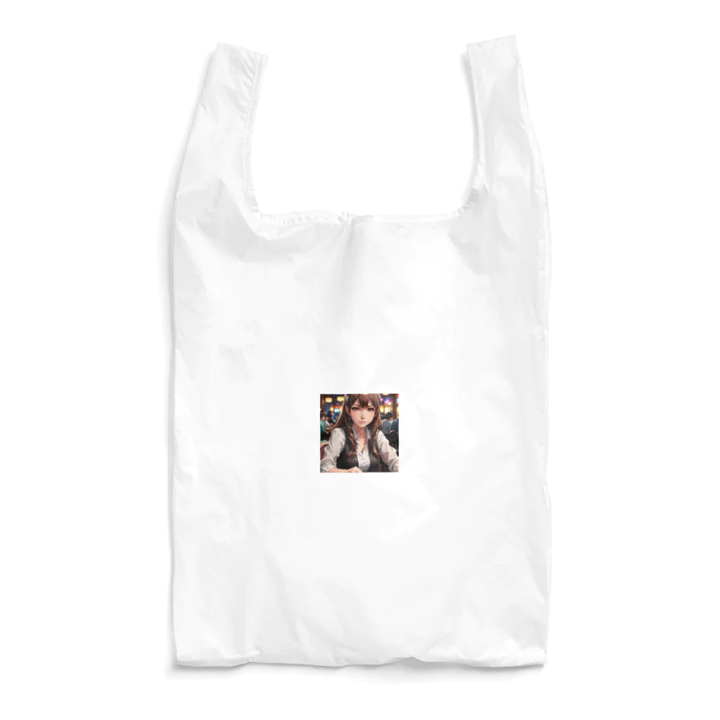 WWWmaのポーカー美少女さや Reusable Bag