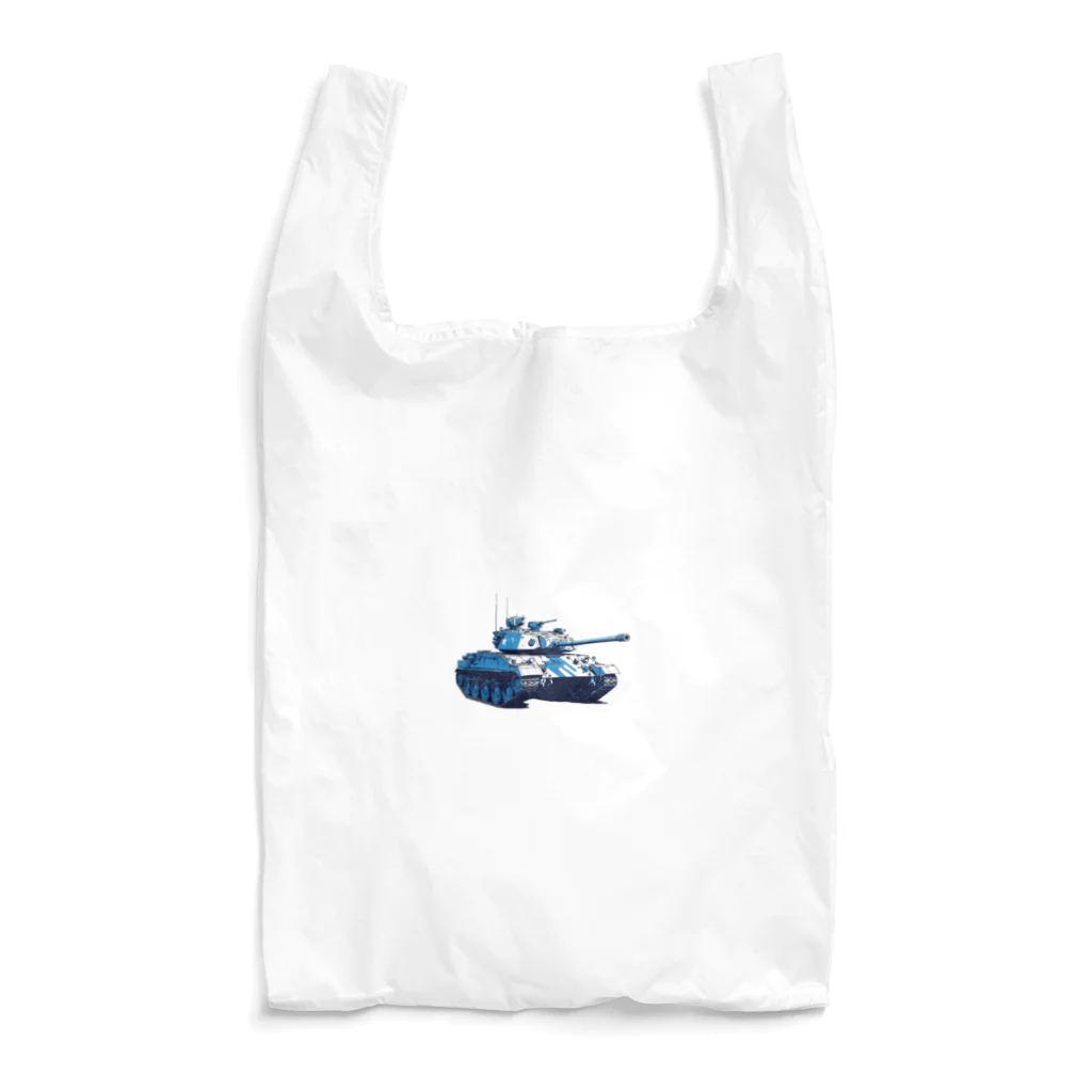 mochikun7の戦車イラスト04 Reusable Bag