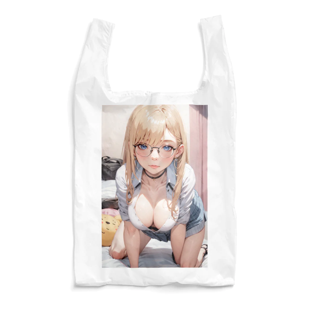 美少女学院の金髪美少女　七海ちゃん　制服 Reusable Bag