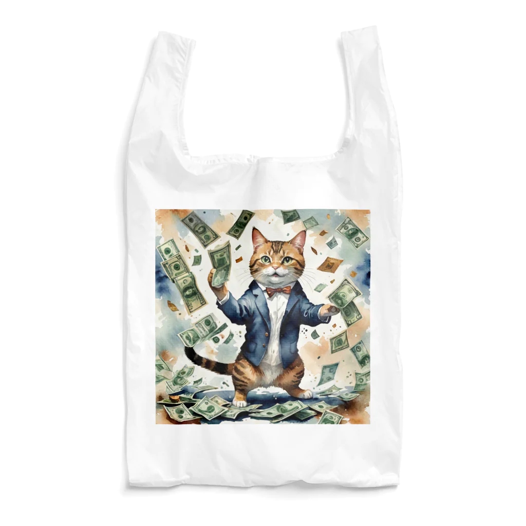 なむねこの猫社長 Reusable Bag