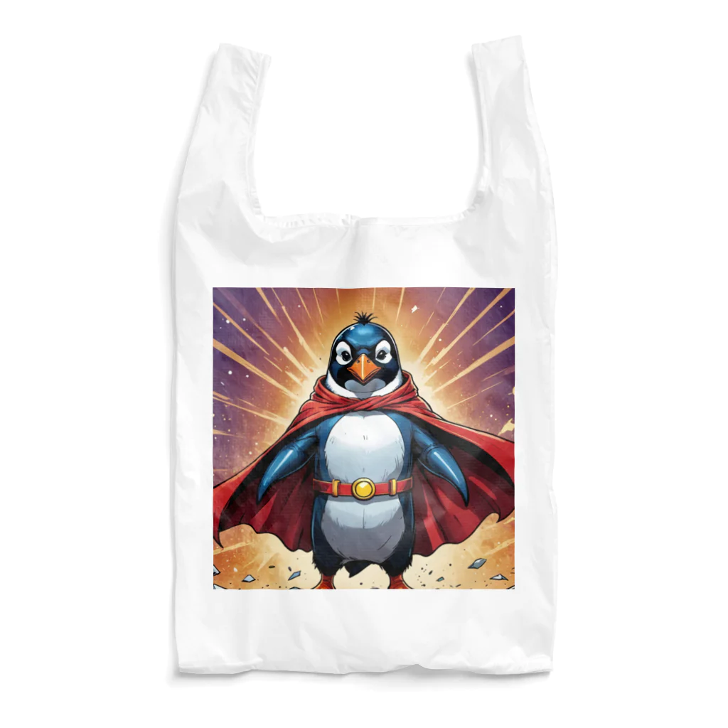pen.のペンギンのヒーロー登場！ Reusable Bag