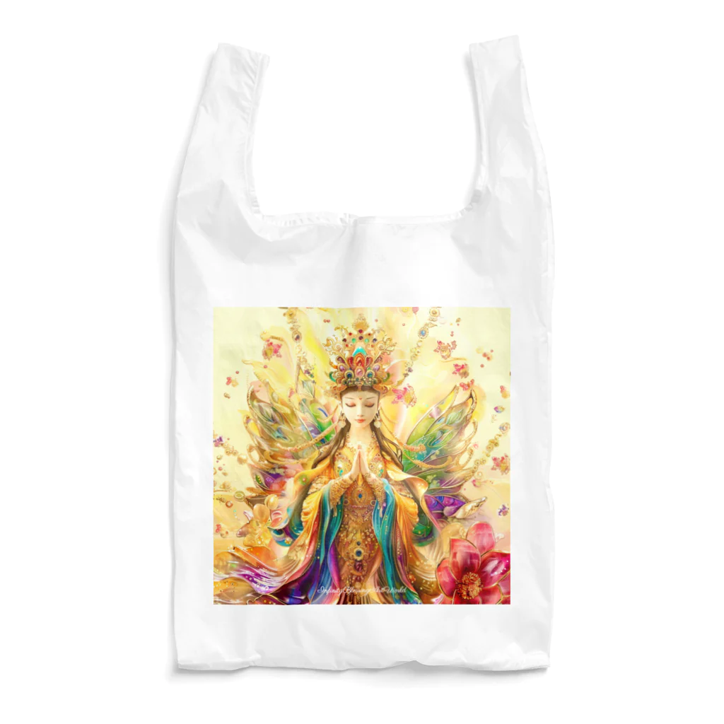 infinityblessing_artworldのInfinityBlessingArtWorld観音 Reusable Bag