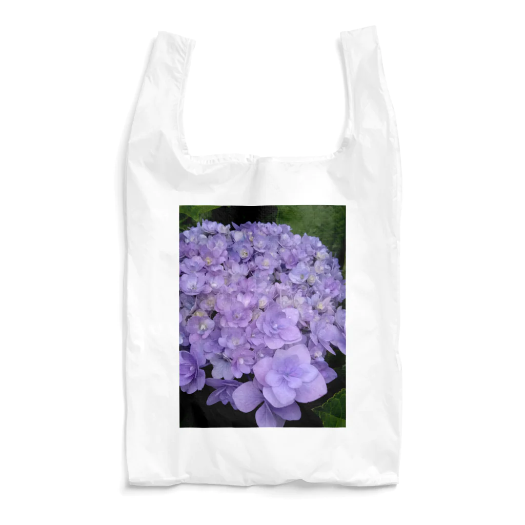 yurisacinの紫陽花（紫） エコバッグ