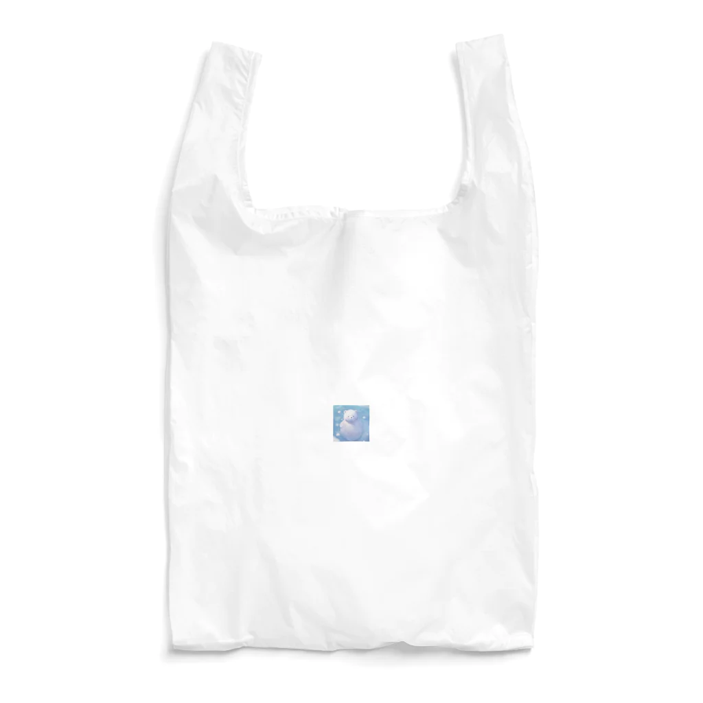 癒しと萌えとかわいいお店✨のかわいいシロクマ君 Reusable Bag