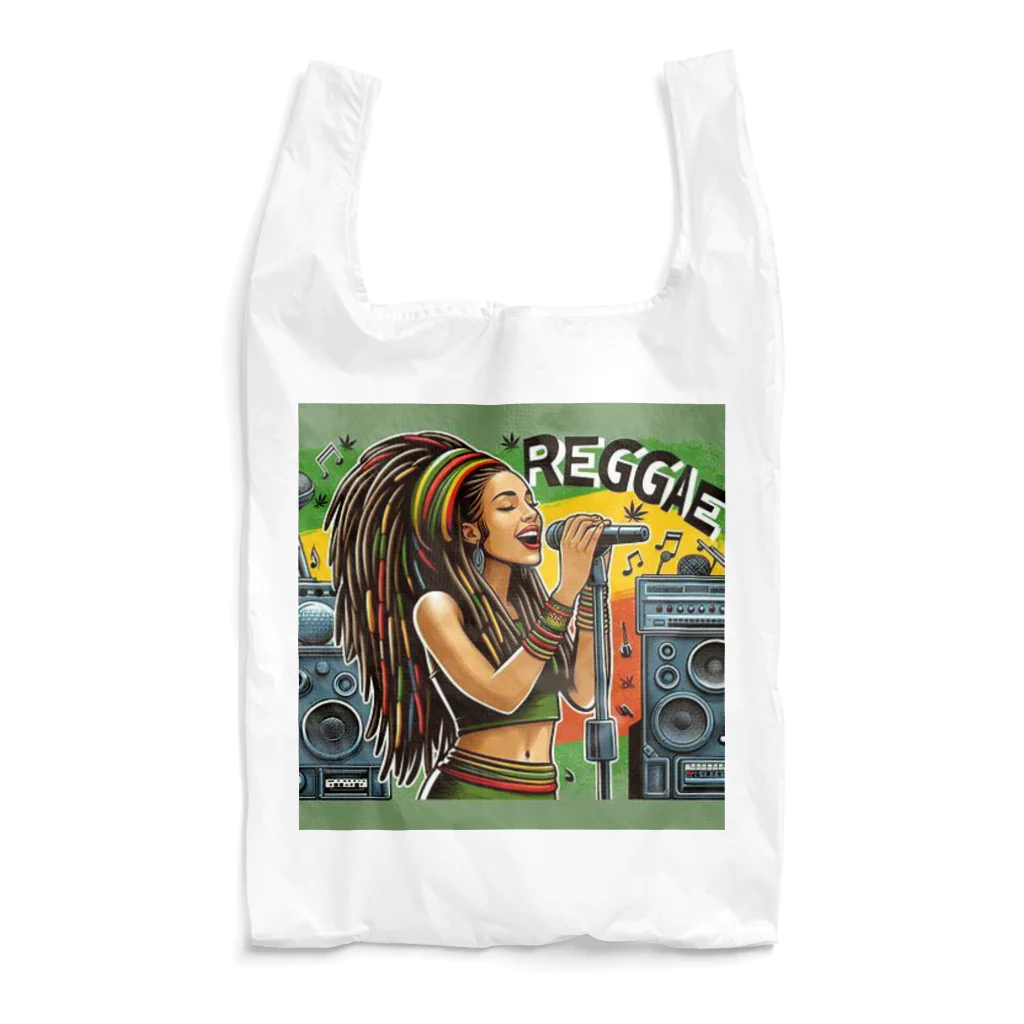 Big up Storeのレゲエシンガー【女性】 Reusable Bag