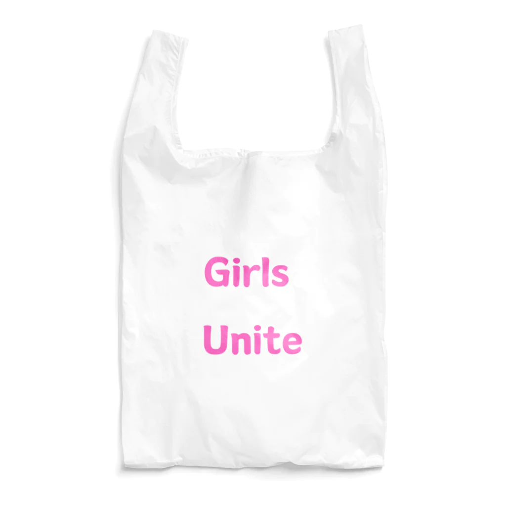 あい・まい・みぃのGirls Unite-女性たちが団結して力を合わせる言葉 Reusable Bag