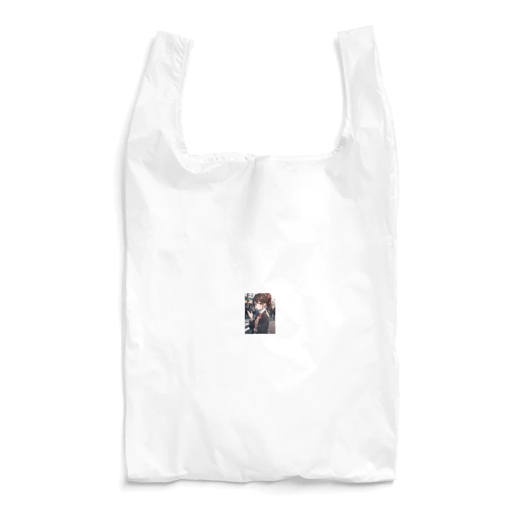 可愛い女の子グッズ販売の可愛いJKポニーテール Reusable Bag