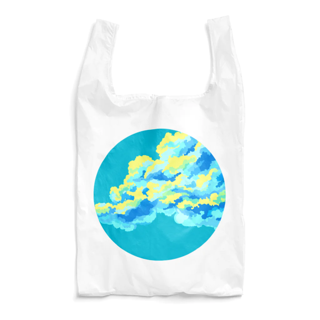 すずめの青い雲 Reusable Bag