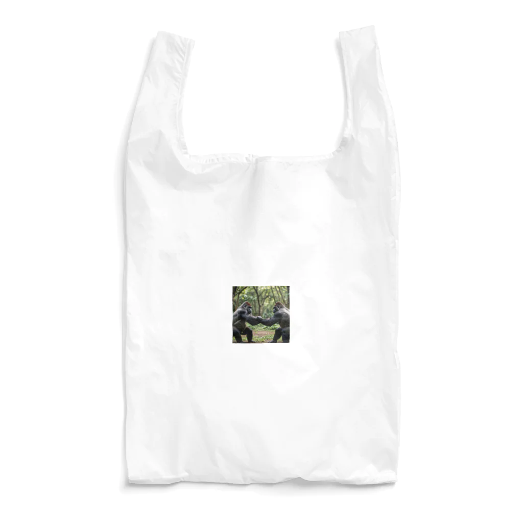 animalzの仲間意識満載のかわいいゴリラたち🦍  Reusable Bag