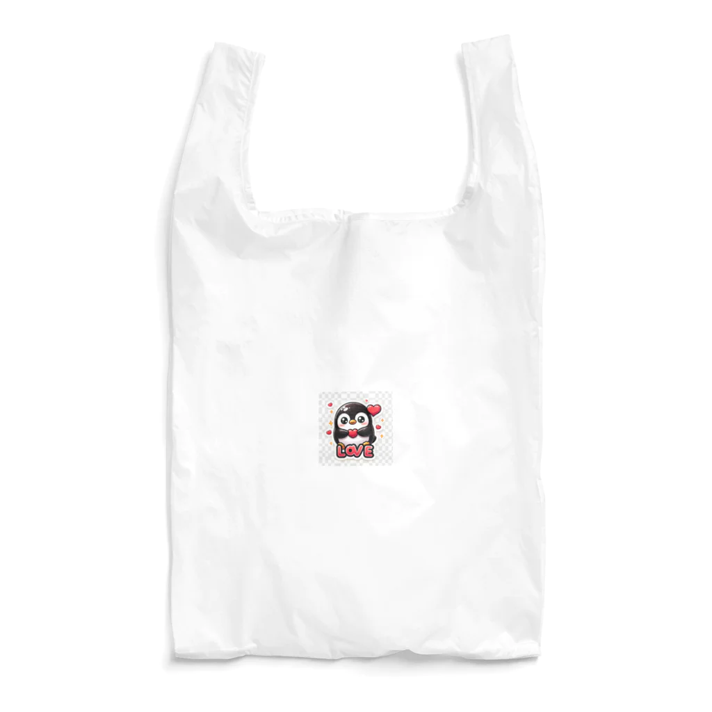 まんじゅ王国のペンギンのかわいらしさ全開！ Reusable Bag