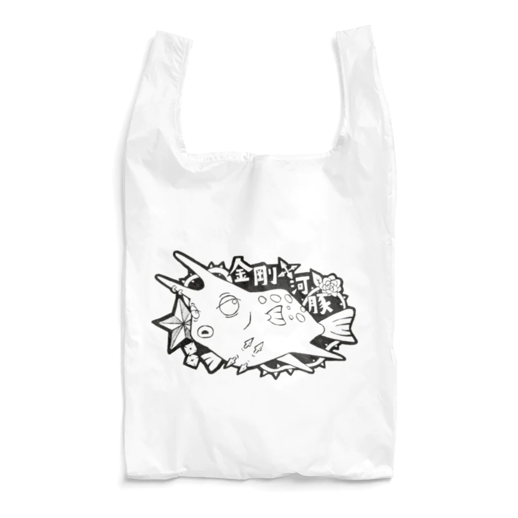 Dr.TeeTeeの金剛河豚連合 Reusable Bag