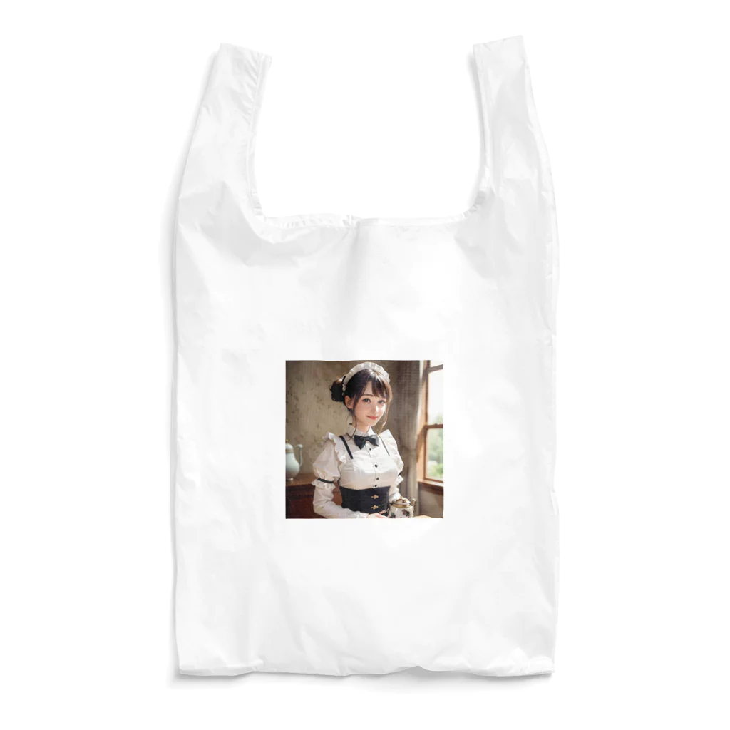 オリジナルグッズショップ KIJITORAのメイドさん Reusable Bag