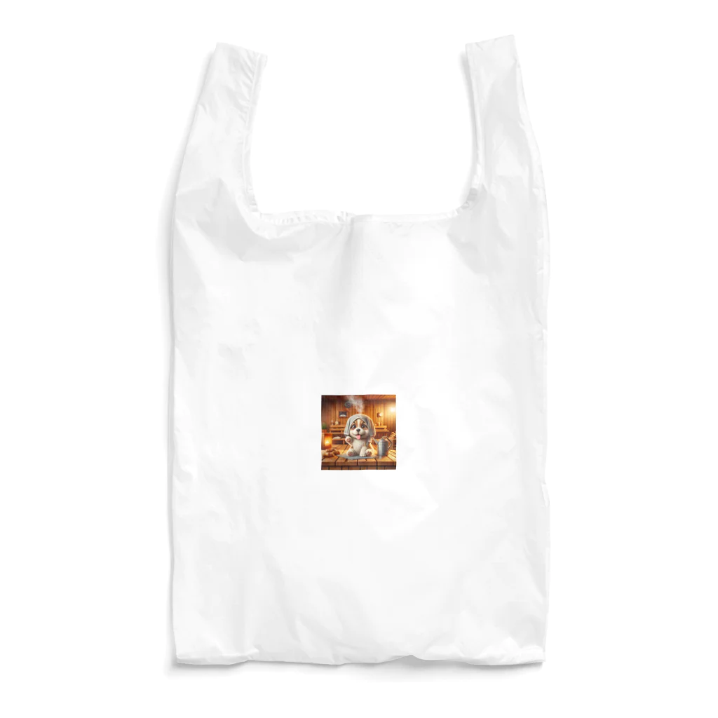 サウナーグッズショップのわんこがサウナ Reusable Bag