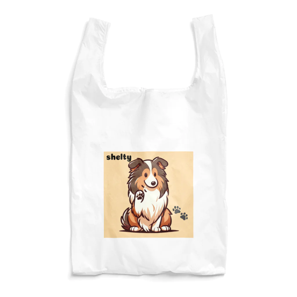 Mizのゆるハウスのシェルティタッチ！ Reusable Bag