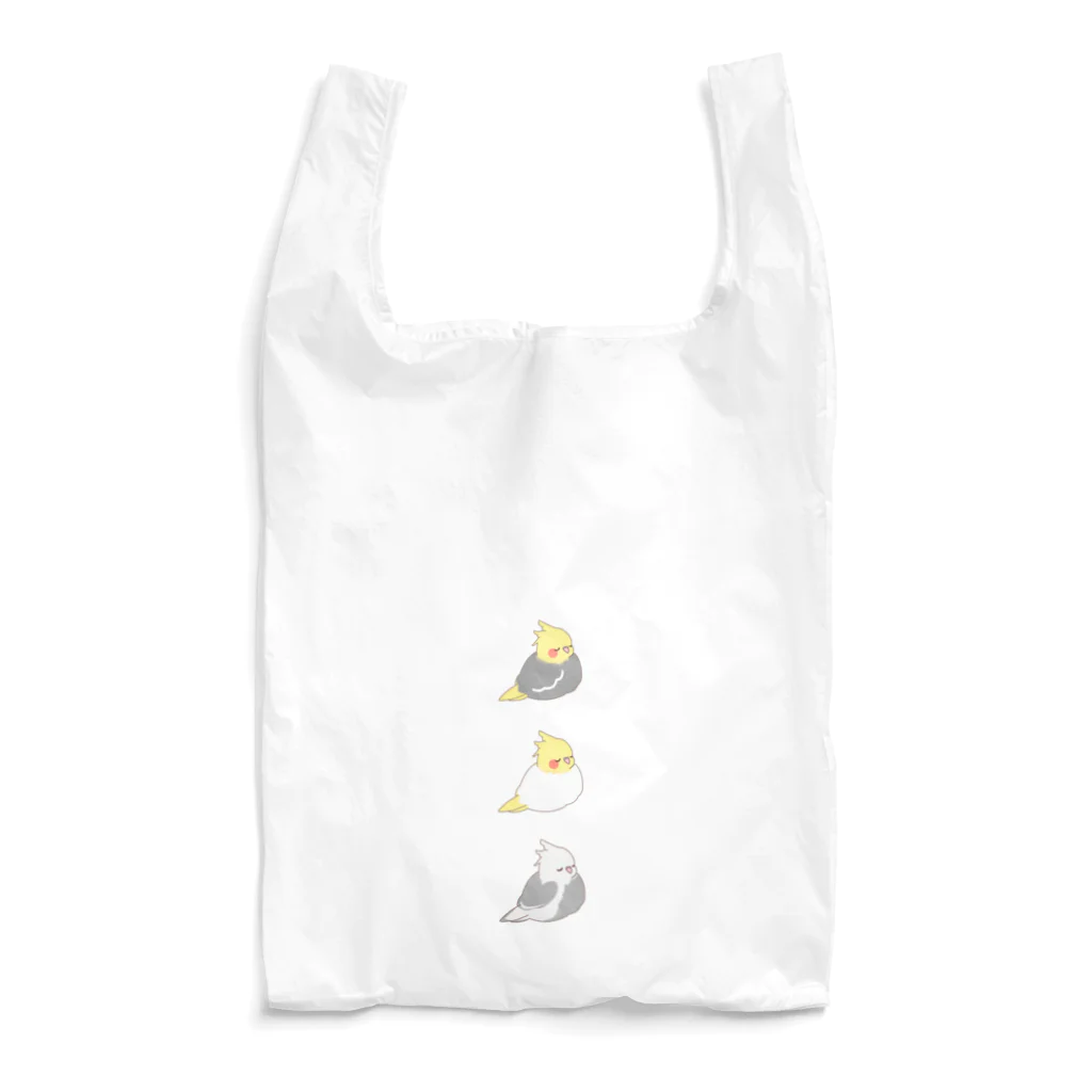 あまるり店のねむねむオカメインコたち Reusable Bag