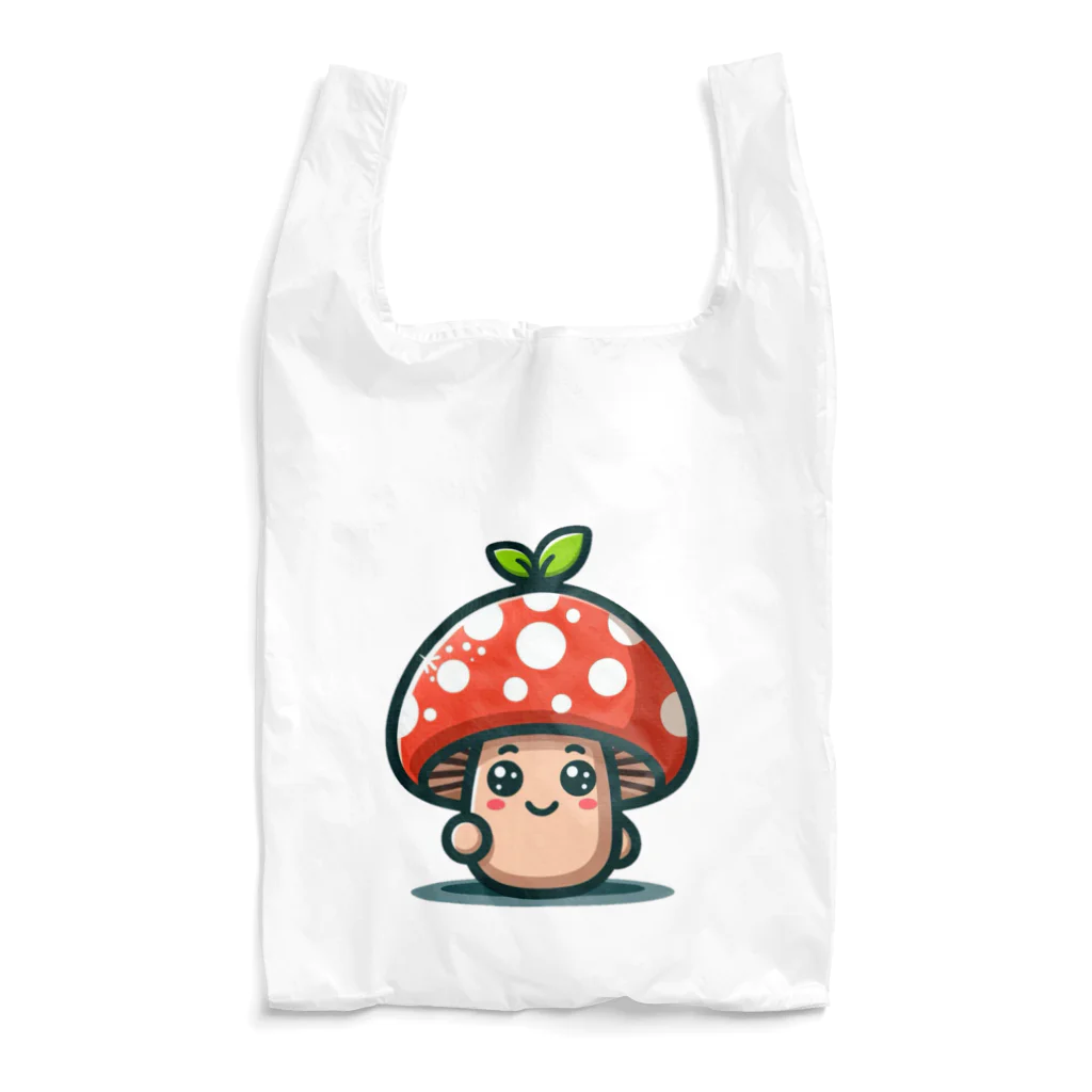 かわいいキノコくん🍄のかわいいキノコくん🍄 エコバッグ