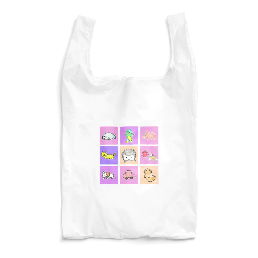 でじるみ仙台中央のらくがきつめあわせ。 Reusable Bag