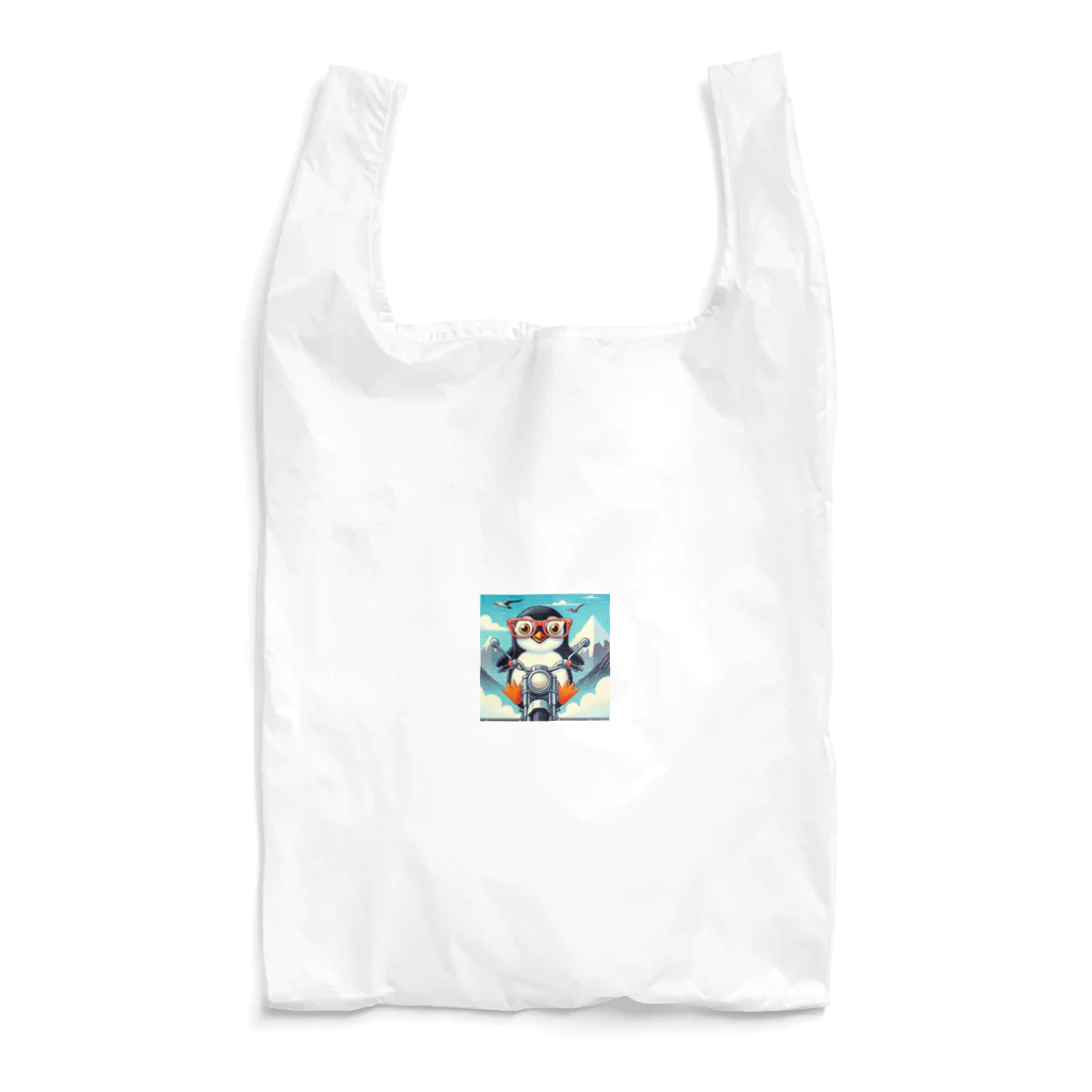 YFCのサングラスをかけたワイルドなペンギン③ Reusable Bag