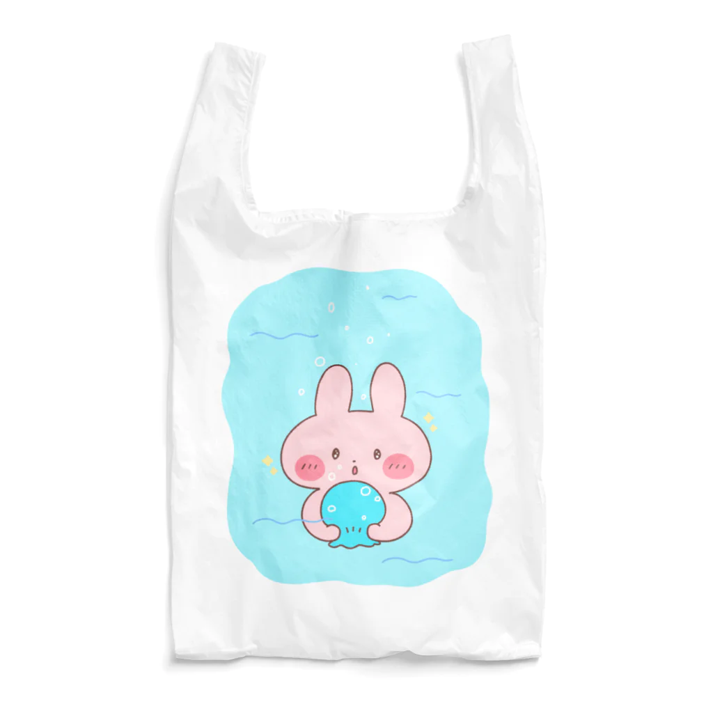 おてんば魔法店のタオルでクラゲ。海気分♪ Reusable Bag