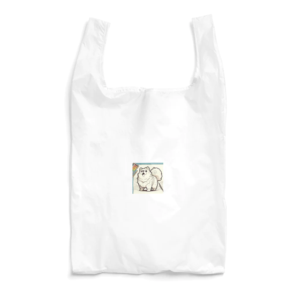 caa11052の絵を描きたいワンチャン Reusable Bag