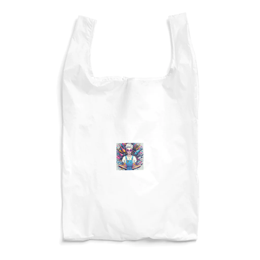 shiro_cafeの近未来美容師 Reusable Bag