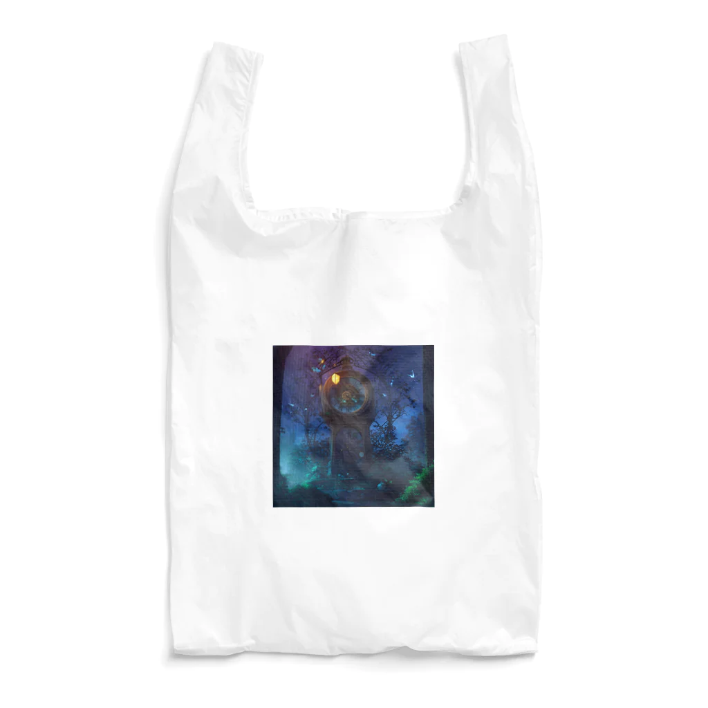 million-mindの夢幻的な時計塔 Reusable Bag