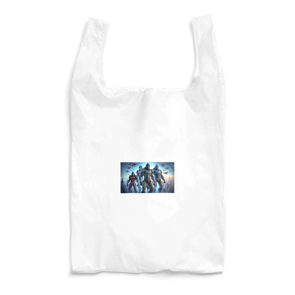 Animal_hero-457_AsukaYamamotoの立派なゴリラ Reusable Bag