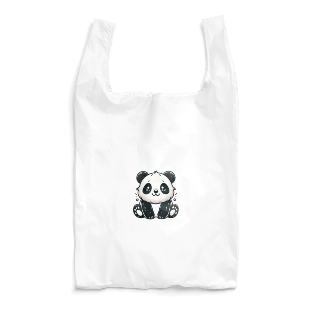 PEACE＆GOLDのくつろぎパンダ Reusable Bag