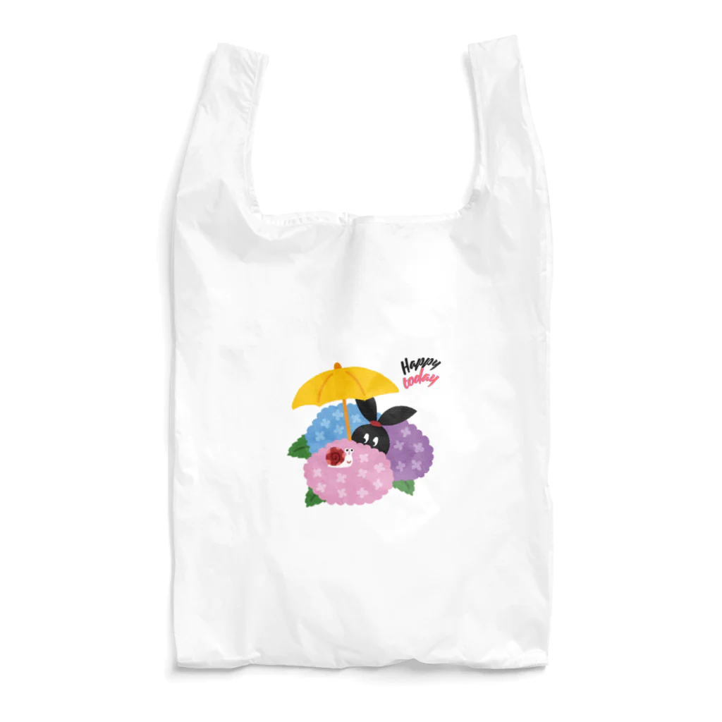 るんるんshopのあじさい Reusable Bag