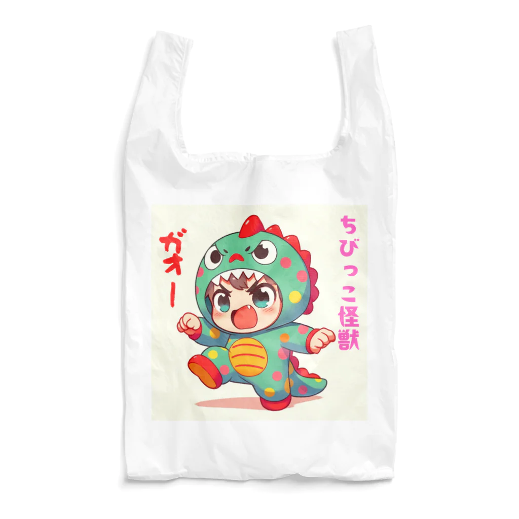 snow-birdのちびっこ怪獣 Reusable Bag